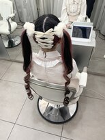 ピークヘア(PEAK HAIR)&nbsp;ヘアメ ☆ 量産型ヘアメリボンアレンジ