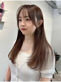 毛先レイヤー