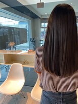 フロア(FLOOR)&nbsp;ロングワンカール×柔らかベージュ