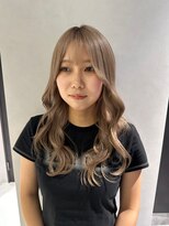 リアン バイ キートス(Lien by kiitos)&nbsp;ミルクティーベージュ/ハイトーンカラー/レイヤーカット