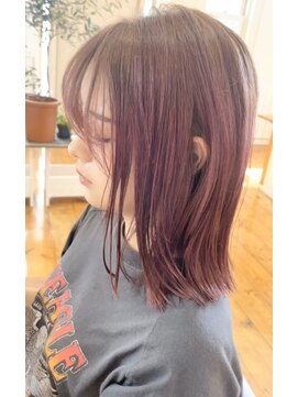 テラス(Terasu) 函館/ピンクラテカラー/可愛い/かっこいい/透明感/つや髪