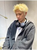 (fev_sora)blond × spiky short