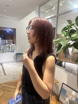 ツナグ(tsunagu) ワンブリーチで作るピンクベージュ