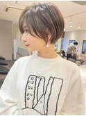 大人可愛いショート/ベージュカラー/2way [熊本/上通/下通〕
