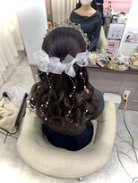 リアン 八幡筋店(lien)&nbsp;可愛いイベントヘアセット♪