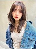 Aimee 町田　ハッシュカット×ショコラブラウン