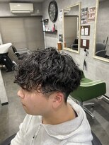 ミオ(Mio) 滋賀/南草津/メンズ美容室/波巻きツイストスパイラルパーマ