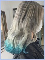 パレット 町田店(PALETTE) シルバー毛先ターコイズ 町田/町田駅/町田店