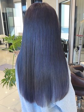 アース コアフュールボーテ 前橋川原店(EARTH coiffure beaute) ナチュラルベージュ_ヨシンモリ_顔周りレイヤー_レイヤーカット