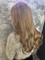 プライズ アイリス 池袋東口店(prize Iris)&nbsp;ミルクティーカラーダブルカラー韓国ヘア