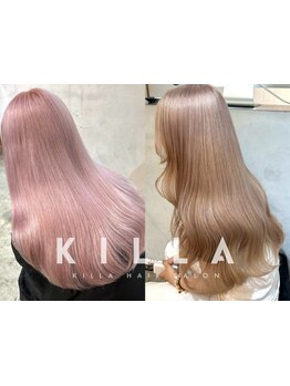 お手頃価格で通いやすい学割U24クーポン多数ご用意*[平日カット＋カラー￥8000/原宿/ブリーチダブルカラー]