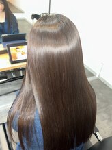 ブリーチしているハイダメージ毛にもOKな酸性ストレートがおすすめ(髪質改善/ケアブリーチ/酸性ストレート/