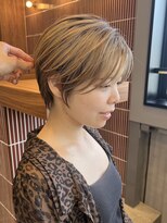 エリマバイフィフス 調布(elima by fifth)&nbsp;調布ダブルカラータッセルボブミルクティーベージュカラーカラー