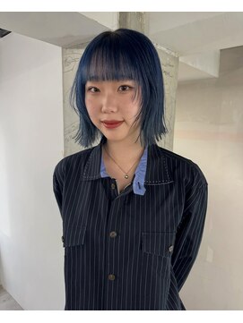 " 顔まわりレイヤー×デザインカラー"