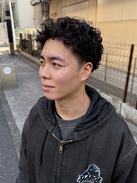 エイゾー(EIZO) 【清潔感】セット簡単ショートパーマ/直毛改善/朝ラク/社会人