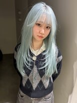 キオク(KIOX)&nbsp;ブルーカラー/水色カラー/ハイトーンカラー/ブリーチ/名古屋/栄