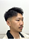 【ヨシザワ聖路加】ツーブロックフェード/グリースセット