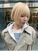 ミニボブ/ブロンド