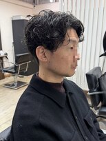 アイヴィー 池袋(IVY)&nbsp;池袋センターパートスパイラルパーマ◎[池袋メンズ美容室］