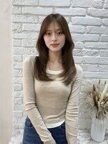 シルクレイ 新宿店(Silk-lei) レイヤーカット 韓国ヘア 小顔 顔周り イメチェン 似合わせ 前髪