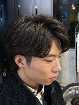 ルーメン 岐阜(ROOO MEN) メンズマッシュフェザーパーマ