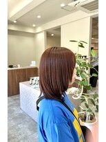 ヘアサロン セロ(Hair Salon SERO)&nbsp;ミディアムレイヤー/暖色系カラー