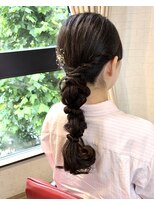 リスタリスタ(Restaresta) ヘアセット 玉ねぎヘアー