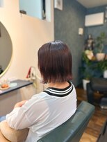サニーヘアー(SUNNY hair)&nbsp;髪質改善ストレート×カット×艶カラー