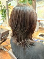 グッドネイバーズ 新松戸(GOOD NEIGHBORS shin-matsudo)&nbsp;ナチュラルなウルフカット