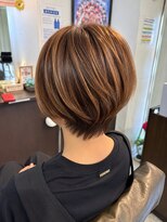 ニコ 花園駅前店(NICO)&nbsp;大人女性の艶ブラウン丸みショート