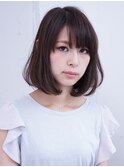 airクリープパーマでつくるクールボブ
