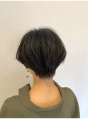センター分けウェイビーショート（曳舟）