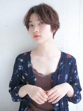 ルティア 池袋(Lutia) センターパート ハンサムショート