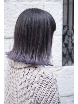 ティンク 横須賀中央(Tink) 裾グラデーション×ラベンダーカラー◎