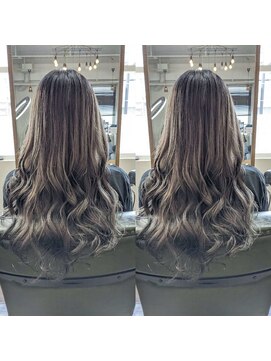 ヘアーサロン リバース(Hair Salon Rebirth) 【防府/Rebirth】グレー系グラデーション