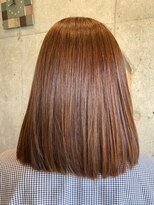 美容室 ル クラージュ&nbsp;オレンジブラウンカラー