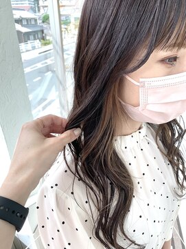 トップヘアー 中庄店(TOP HAIR fuapua) 大人のフェイスフレーミングカラー【りり】