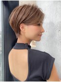 前髪長め大人ショート20代30代40代【AIN.表参道】川原大地