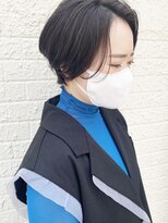 モリオ フロム ロンドン 成増店&nbsp;【morio成増/玉井】ハンサムショート　前髪なし