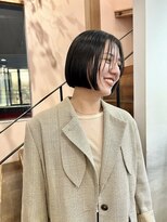 ブローチ 表参道(broocH)&nbsp;ボブ/ミニボブ/大人ボブ/ぱつっとボブ/表参道/青山