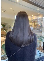 ホヌア(hoNua.) 【hoNua.】パープルアッシュ 髪質改善カラー うねり改善20代30代