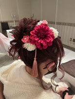 結婚式/御呼ばれヘアセット♪ヘアアレンジ【池袋駅 美容室】