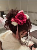 結婚式/御呼ばれヘアセット♪ヘアアレンジ【池袋駅 美容室】