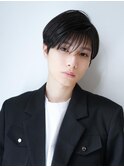 韓国黒髪マッシュ[メンズカット]