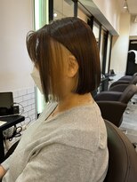 サロンドミルク 溝の口店(salon de MiLK)&nbsp;20代30代40代/ボブ/ミニボブ/イヤリングカラー［溝の口］