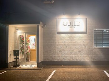 ギルド(GUILD)の写真/ベテランスタイリストのみ在籍！全席半個室の隠れ家プライベートサロン※停めやすい駐車場完備◎