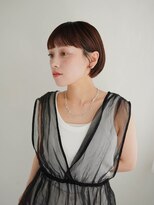 ムク 甲府(muku.)&nbsp;前髪/オリーブグレー/小顔に見せるヘア/ココアベージュ[甲府駅]