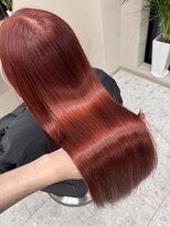 シカ 神戸三宮元町店(Cica)&nbsp;暖色カラー レッド ボルドー 艶髪 ロング 三宮