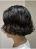 しっかりボブパーマ♪