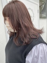 プルメリアドット(Plumeria.)&nbsp;ピンクブラウン